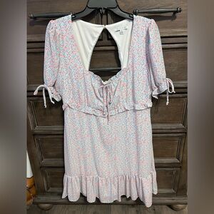 Womens babydoll mini dress